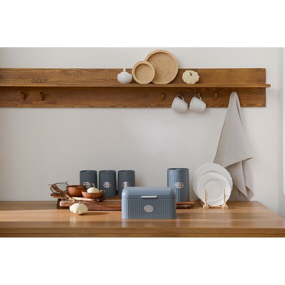 Хлебница Zinco, 30,2х19,7х15,7 см, серая, Smart Solutions, изображение 5