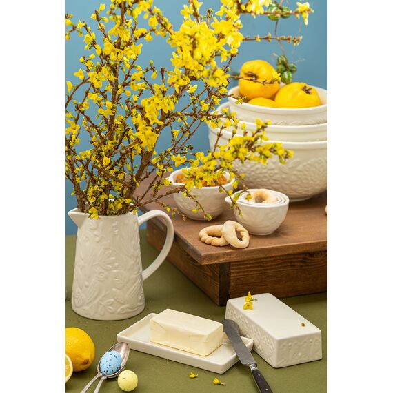 Масленка Birds of Paradise, кремовая, Liberty Jones, изображение 4