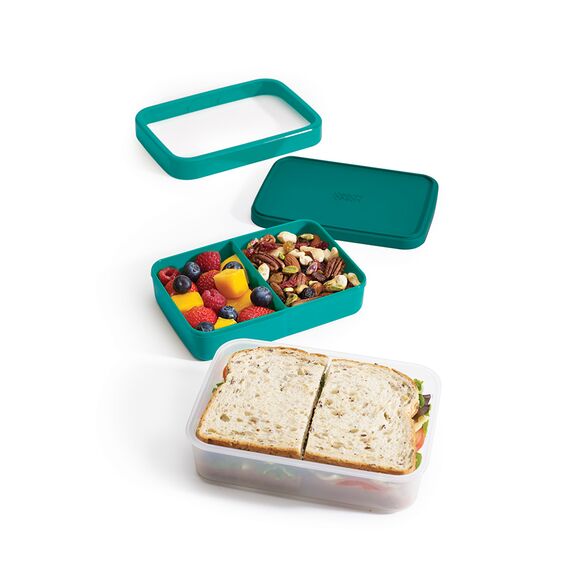 Ланч-бокс компактный GoEat™, 13,5х6,5х19 см, изумрудный, Joseph Joseph, изображение 3