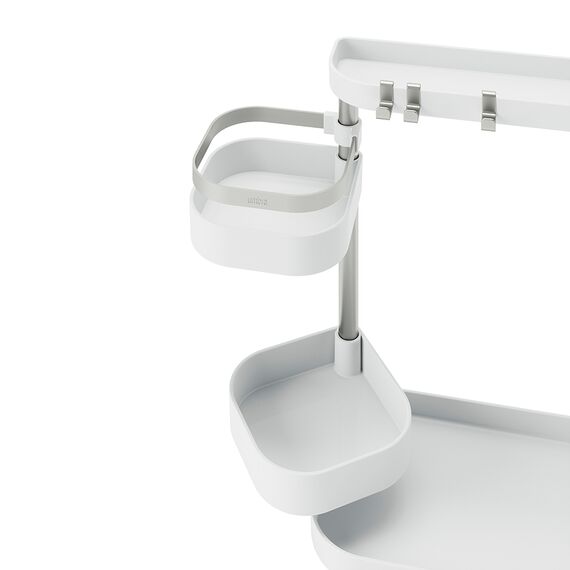 Органайзер универсальный Holster, белый/никель, Umbra, изображение 12