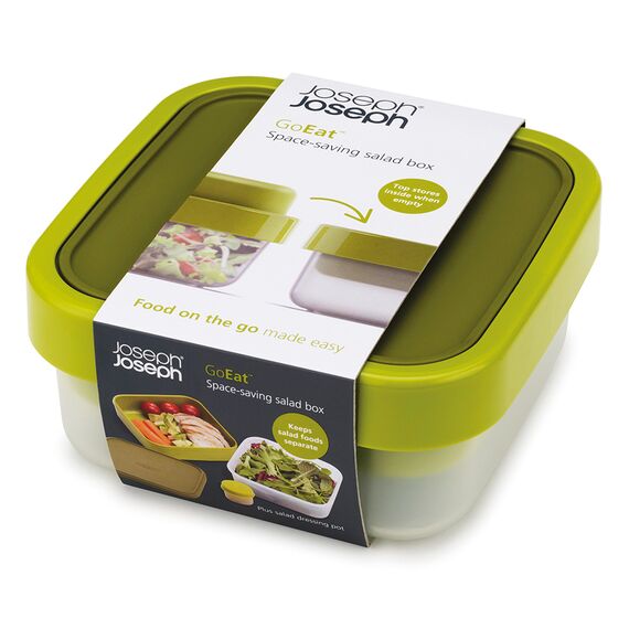 Ланч-бокс для салатов компактный GoEat™  зелёный, Joseph Joseph, изображение 7