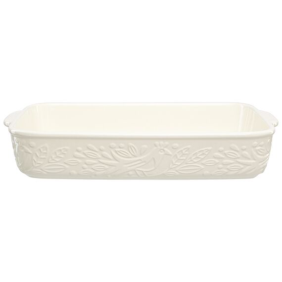 Блюдо для запекания Birds of Paradise, 42х27 см, кремовое, Liberty Jones