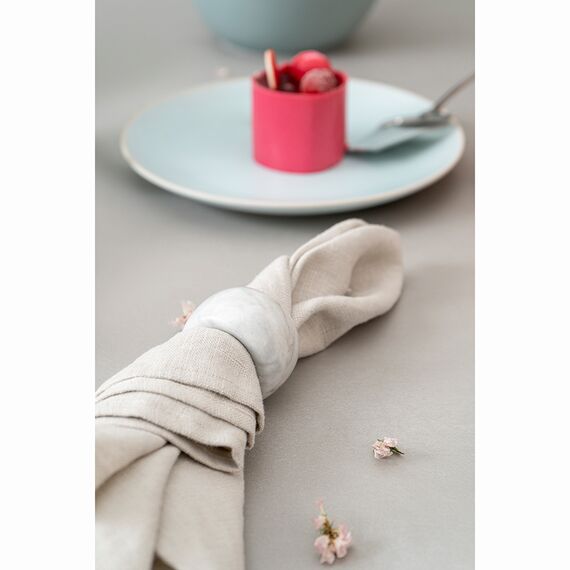 Набор колец для салфеток Marm, ?5 см, белый мрамор, 2 шт, Liberty Jones, изображение 6