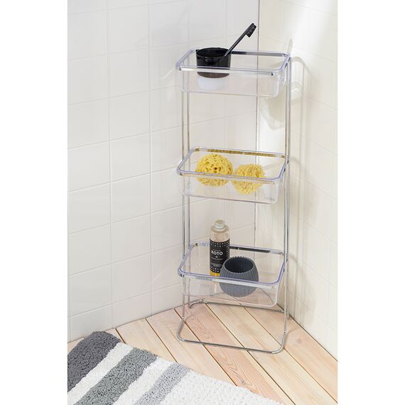 Полка напольная трехъярусная Siv, хром, Bergenson Bjorn Bath, изображение 2