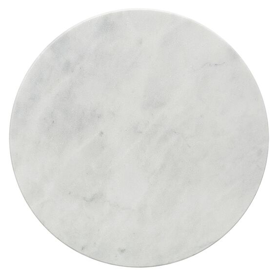 Блюдо сервировочное Marm, 25 см, белый мрамор, Liberty Jones, изображение 4