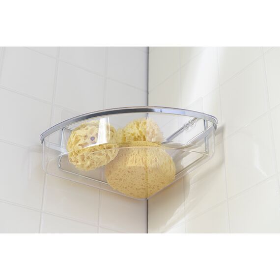 Полка для душа настенная угловая Siv, хром, Bergenson Bjorn Bath, изображение 2