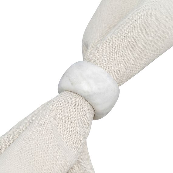 Набор колец для салфеток Marm, ?5 см, белый мрамор, 2 шт, Liberty Jones, изображение 7