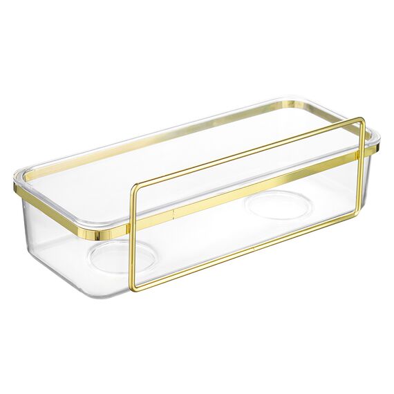 Полка для душа настенная Siv, золотистая, Bergenson Bjorn Bath, изображение 5