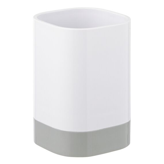 Стакан для зубных щеток Tyer, 470 мл, белый/серый, Bergenson Bjorn Bath, изображение 2