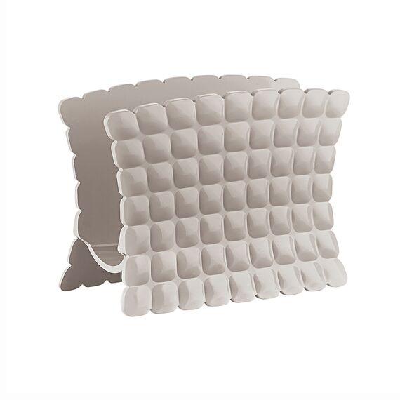 Салфетница настольная Tiffany, серо-бежевая, Guzzini