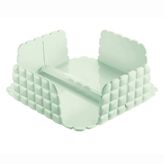 Салфетница настольная Tiffany, 20х20 см, зеленая, Guzzini