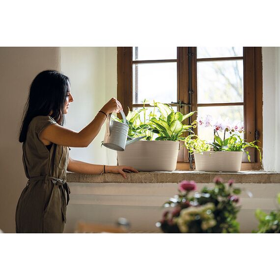 Кашпо для комнатных растений Tierra малое, молочное, Guzzini, изображение 3