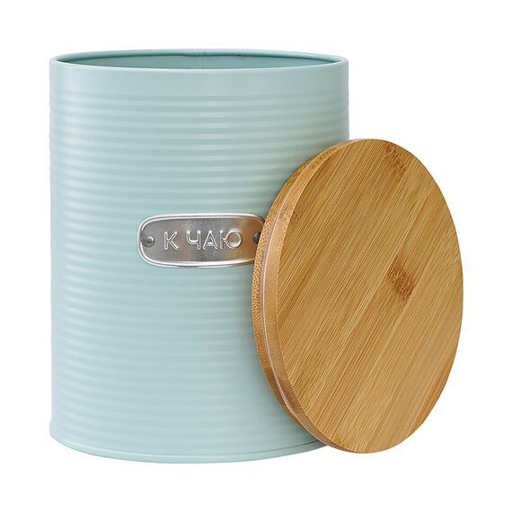 Банка для хранения сладостей Irmel, 2,6 л, голубая, Smart Solutions, изображение 2