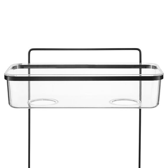 Полка для душа настенная двухъярусная Siv, черная, Bergenson Bjorn Bath, изображение 6