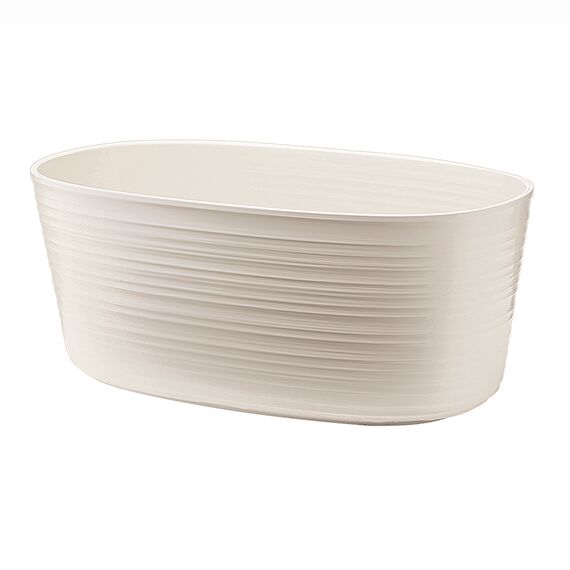 Кашпо для комнатных растений Tierra малое, молочное, Guzzini