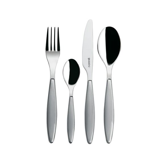 Набор столовых приборов Feeling серый (24 предмета), Guzzini
