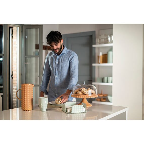 Салфетница настольная Tiffany, 20х20 см, зеленая, Guzzini, изображение 2