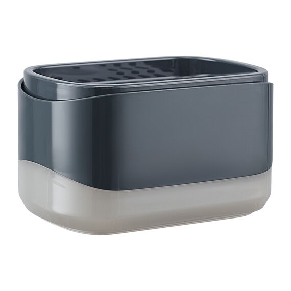 Диспенсер для жидкости для мытья посуды Nori, 350 мл, темно-серый, Smart Solutions, изображение 2