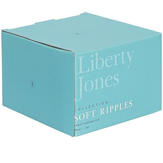 Набор чайных пар Soft Ripples, Dual Glazing, 250 мл, 2 шт., Liberty Jones, изображение 8