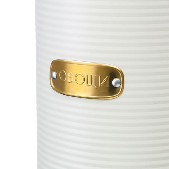 Банка для хранения овощей Irmel, 6 л, молочная, Smart Solutions, изображение 9