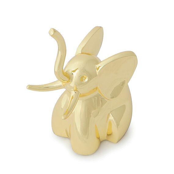 Подставка для колец ZOOLA слон латунь, Umbra, изображение 6