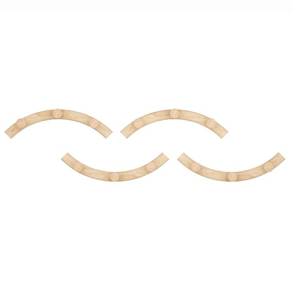 Вешалка настенная Slinka, натуральное дерево, Umbra, изображение 13