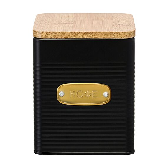 Банка для хранения кофе Irmel, 1,7 л, графит, Smart Solutions