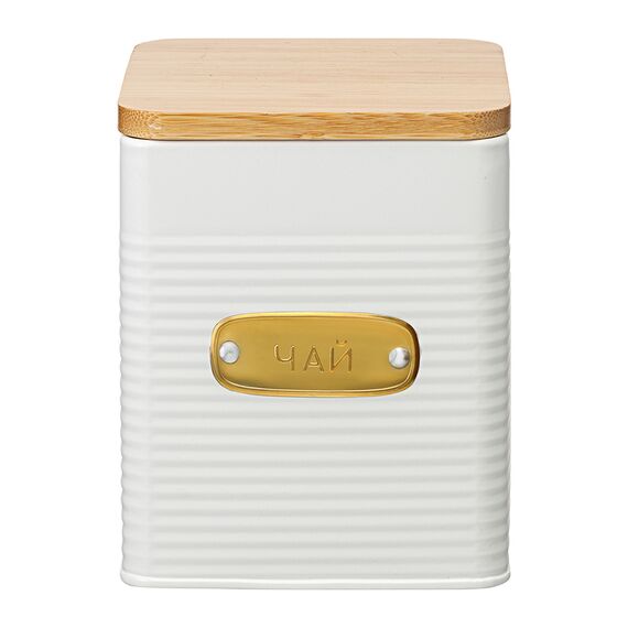 Банка для хранения чая Irmel, 1,7 л, молочная, Smart Solutions