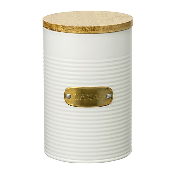 Банка для хранения сахара Irmel, 1,3 л, молочная, Smart Solutions