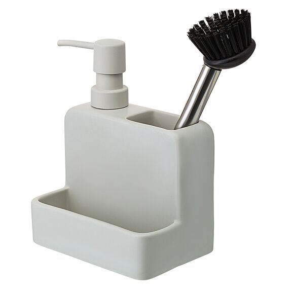 Диспенсер для мыла Noble, 280 мл, светло-серый, Smart Solutions