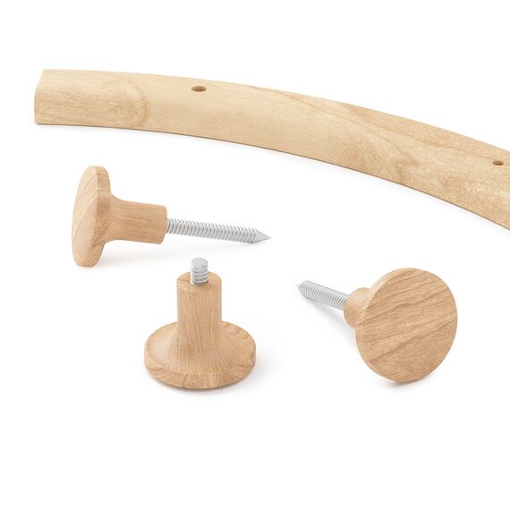 Вешалка настенная Slinka, натуральное дерево, Umbra, изображение 15