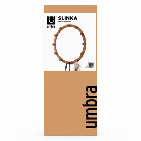 Вешалка настенная Slinka, орех, Umbra, изображение 17