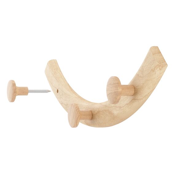 Вешалка настенная Slinka, натуральное дерево, Umbra, изображение 14