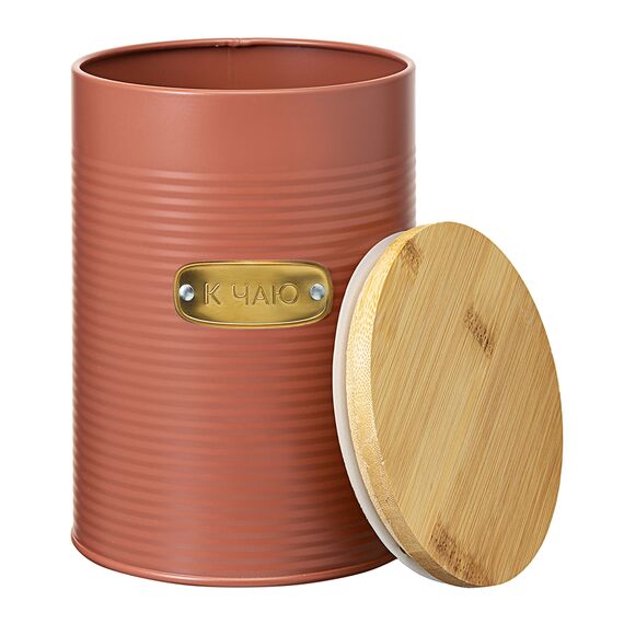 Банка для хранения сладостей Irmel, 2,5 л, терракота, Smart Solutions, изображение 6