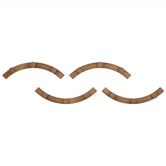 Вешалка настенная Slinka, орех, Umbra, изображение 11