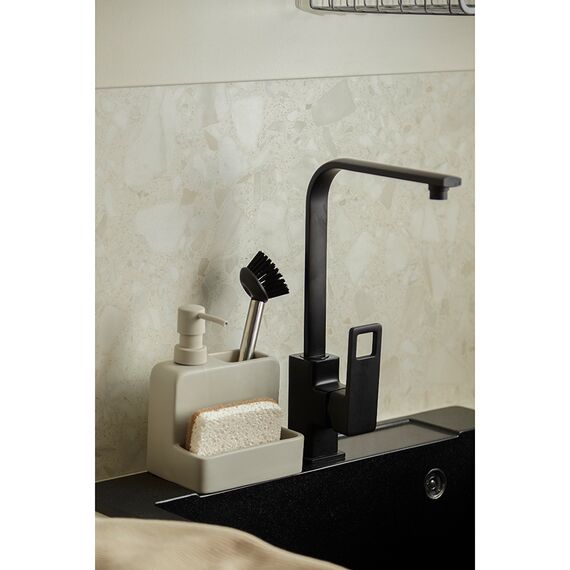 Диспенсер для мыла Noble, 280 мл, светло-серый, Smart Solutions, изображение 2