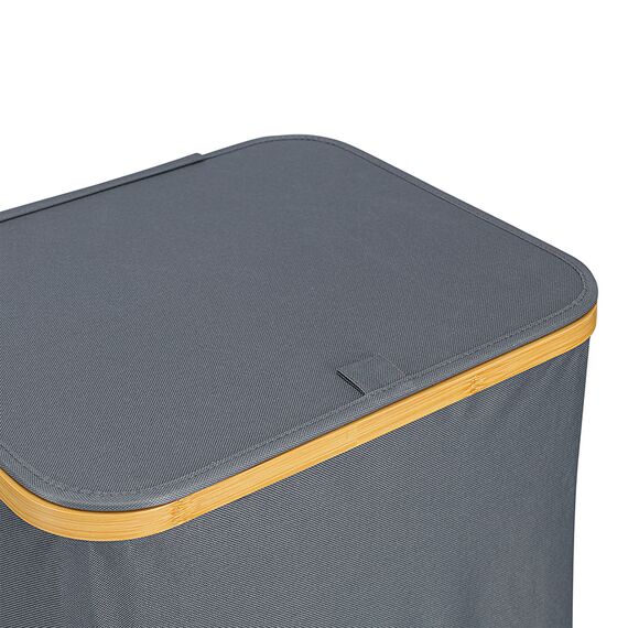 Корзина для белья Neat Tall, 41х35х74 см, серая, Smart Solutions, изображение 8