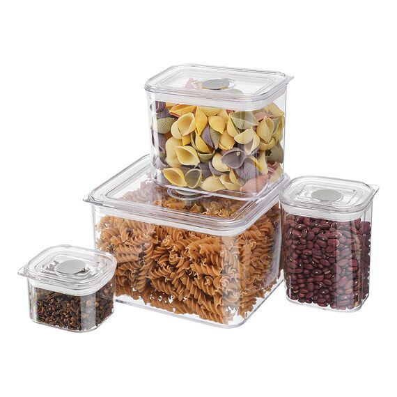 Набор из 4-х контейнеров для хранения с крышкой и клапаном Keep in, Smart Solutions, изображение 8