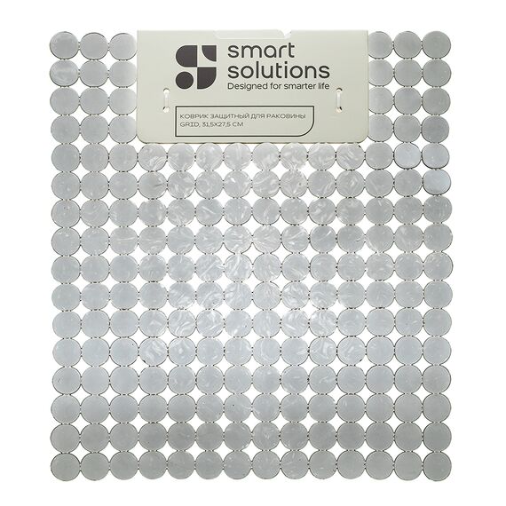 Коврик защитный для раковины Grid, 31,5х27,5 см, Smart Solutions, изображение 5