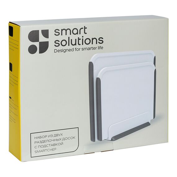 Набор из двух разделочных досок с подставкой SmartChef, Smart Solutions, изображение 13