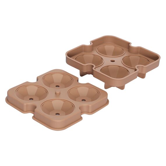 Форма для льда Ice diamond, пепельно-розовая, Smart Solutions