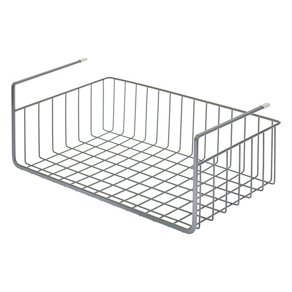 Корзина для хранения подвесная Granli, 38,8х24,5х15 см, серая, Smart Solutions