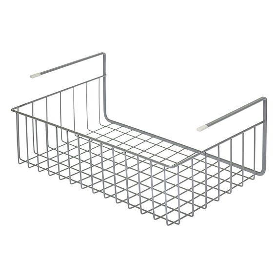 Корзина для хранения подвесная Granli, 38,8х24,5х15 см, серая, Smart Solutions, изображение 6