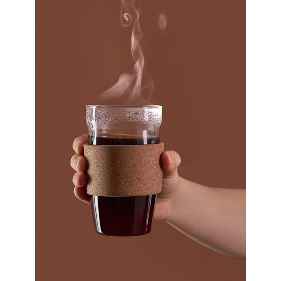 Кружка Cozy Cup, 450 мл, светло-серая, Smart Solutions, изображение 5