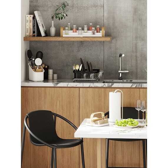 Держатель для бумажных полотенец Bellwood, белый/натуральное дерево, UMBRA, изображение 8