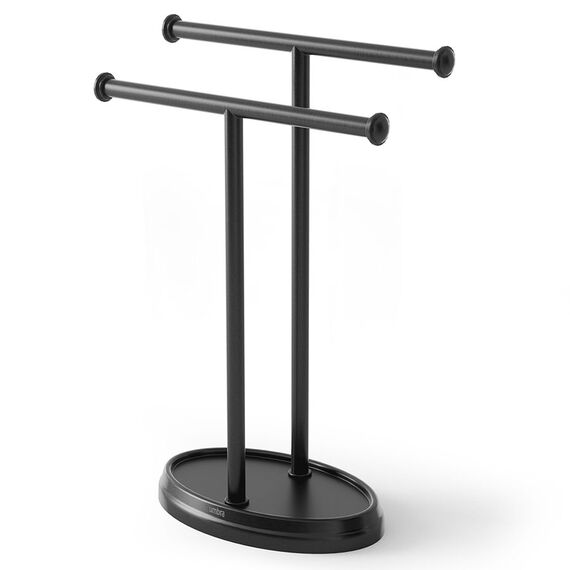 Держатель для полотенец Palm, черный, UMBRA