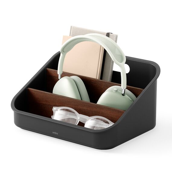 Органайзер Bellwood, 29х20 см, черный/орех, UMBRA, изображение 6