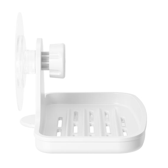 Мыльница для душа настенная Flex Adhesive, белая, UMBRA, изображение 7