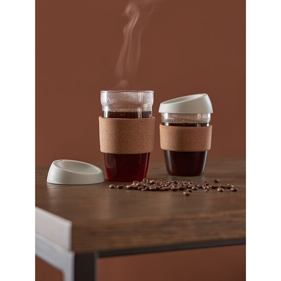 Кружка Cozy Cup, 350 мл, светло-серая, Smart Solutions, изображение 4