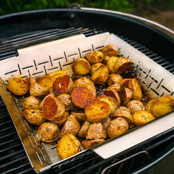 Противень для гриля перфорированный Smart Grill, 34,5х29 см, Smart Solutions, изображение 5